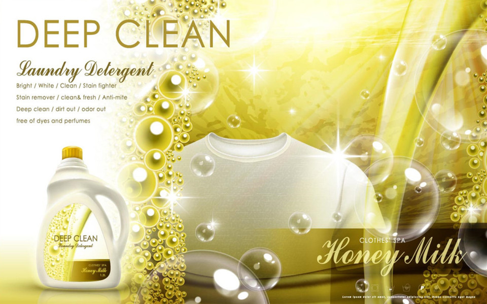 洗衣液广告海报设计 创意素材与矢量图资源一站式下载指南